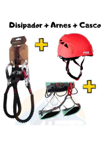 Pack Via Ferrata Fixe - Ferratum Cinchless + Explora